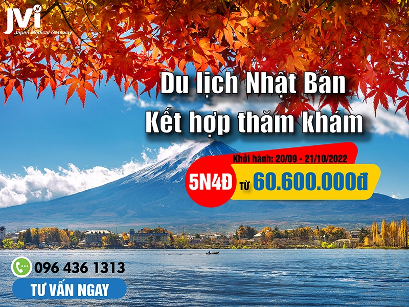 Du lịch Nhật Bản kết hợp Thăm khám sức khỏe